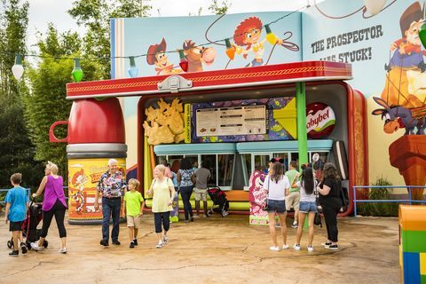 Woodys Brotdose im Toy Story Land