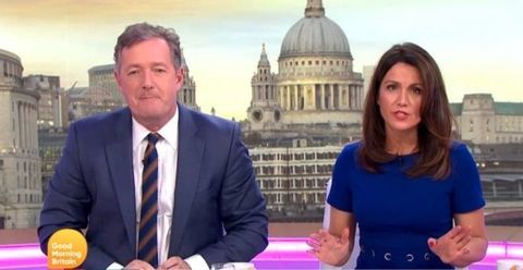 Susanna Reid und Piers Morgan über Good Morning Britain