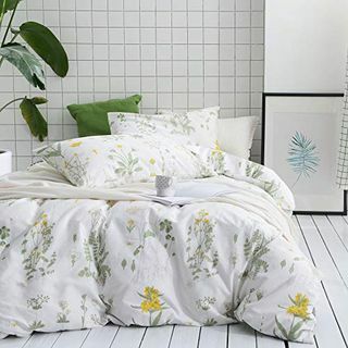 Botanisches Bettbezug-Set